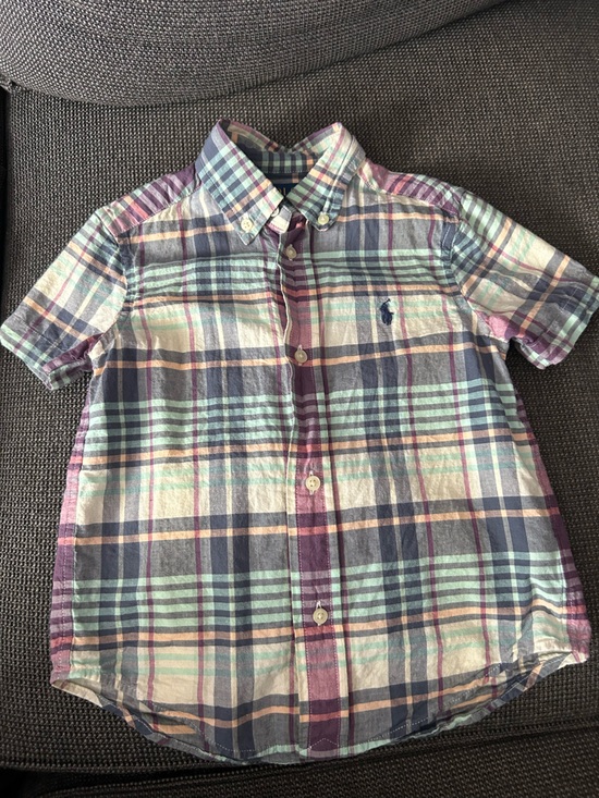 Polo Ralph Lauren Other - Polo Ralph Lauren Toddler Boys Plaid Button Down Shirt 3T